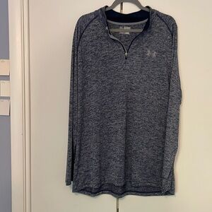 Men’s Under Armour Loose Heat Gear Long Sleeve Blue shirt